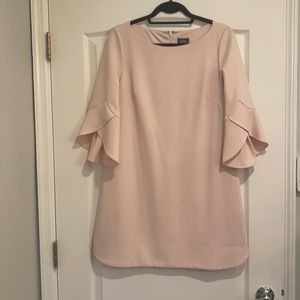 Vince Camuto size 8 blush dress
